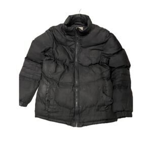 Freestyle Black Puffer Jacket Mens M
